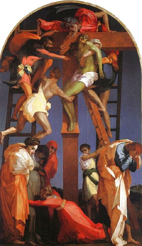 Rosso Fiorentino Deposition from the Cross Norge oil painting art